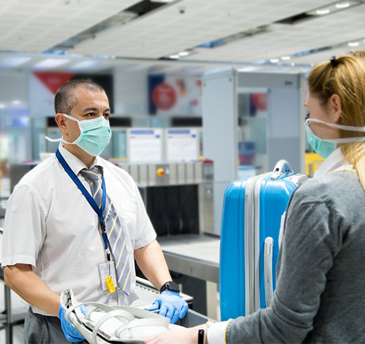baggage checking in ariport