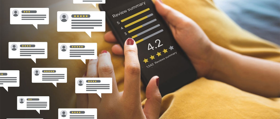 checking company reviews