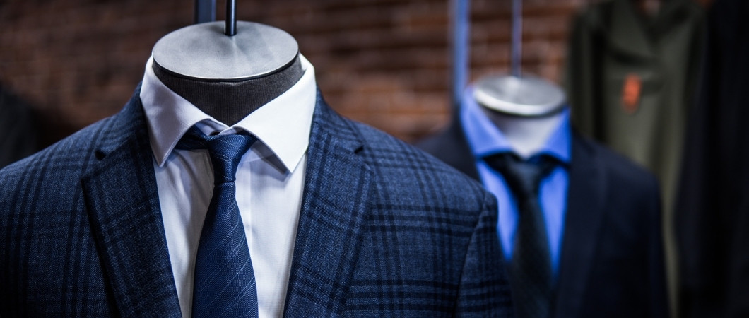 suits in a store