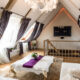 an organized attic